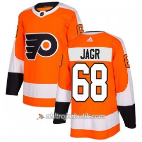 Män Ishockey Philadelphia Flyers Tröja Jaromir Jagr 68 Adidas 2017-2018 Orange Authentic